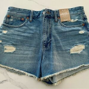 Madwell Relaxed Denim Shorts: Raw-Hem Edition